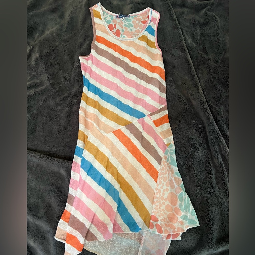 Truly Me girl’s asymmetrical dress